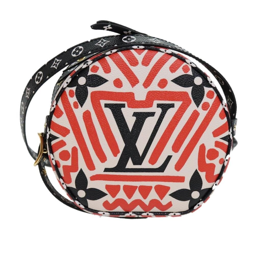 Louis Vuitton Monogram Giant Crafty Boite Chapoe Souple Shoulder Bag Red